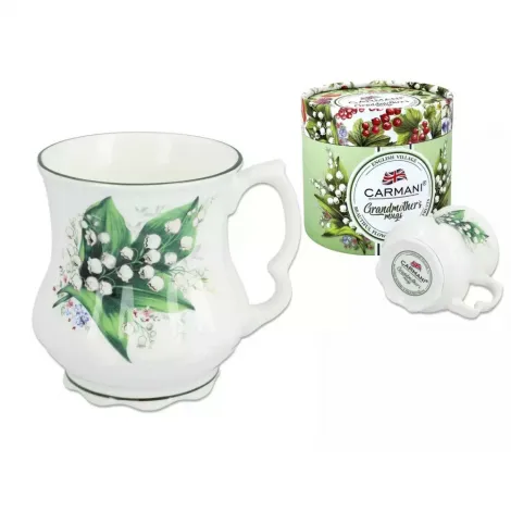 Kubek Babuni Carmani 400ml - Konwalia